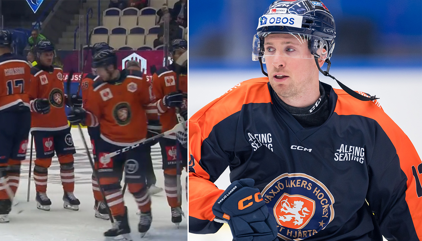 Dylan McLaughlin klev fram i CHL igen Växjö kvartsfinalklara